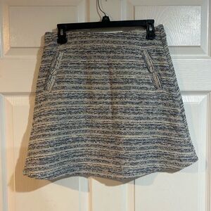 LOFT Women’s Tweed Workwear Boucle Swing Mini Skirt